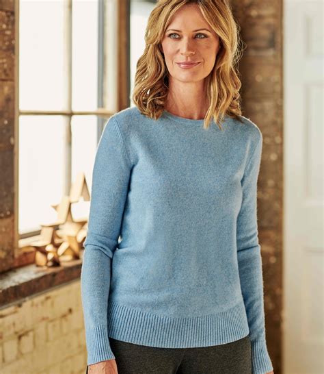 Pullover aus Kaschmir in Blau 